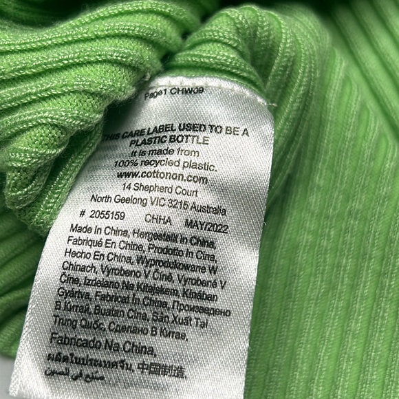 Cotton On Ribbed Button Up Long Sleeve Shirt - Picture 8 of 8